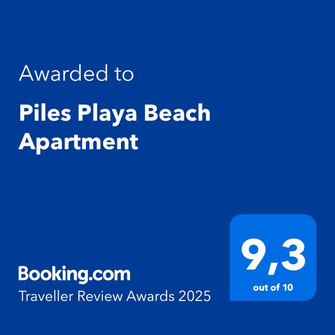 Piles Playa Beach Apartment Exterior foto